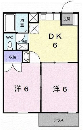 ニューシティＫ＆Ｅの物件間取画像